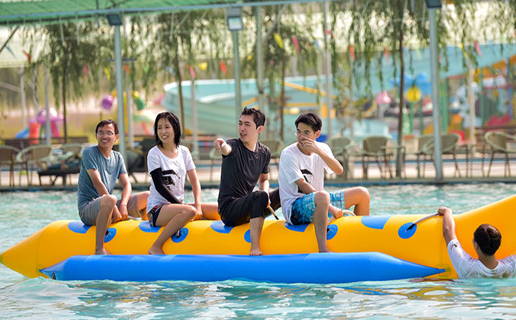 拓展训练课程：水上拓展项目